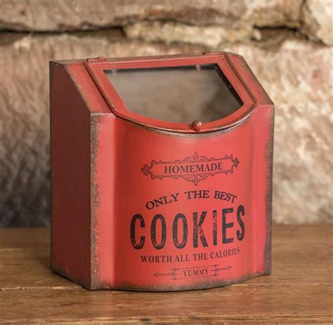 antique embossed metal cookie box|Antique Cookies Box .